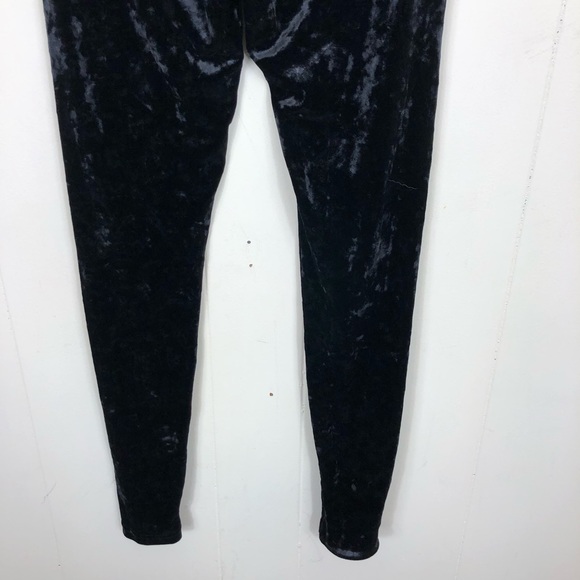 Aerie Black Velour Leggings Sz S - Picture 11 of 11
